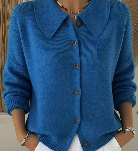 Patrizia™ | Cardigan con collo a camicia