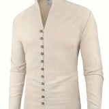 Varel | Camicia leggera in cotone a maniche lunghe