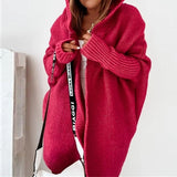 Cardigan lungo da donna | Con cappuccio