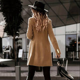 Donna - Cappotto invernale sartoriale - Doppiopetto