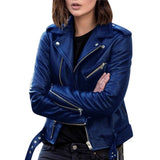 Donna - Giacca biker casual - Chiusura con zip