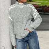 Donna - Maglione sofisticato - Stile maglia accogliente