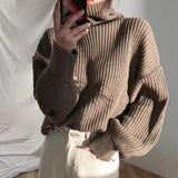 Varel | Pullover di lusso con collo alto e maniche a palloncino