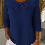 Serena™ | Maglione con fiocco al collo