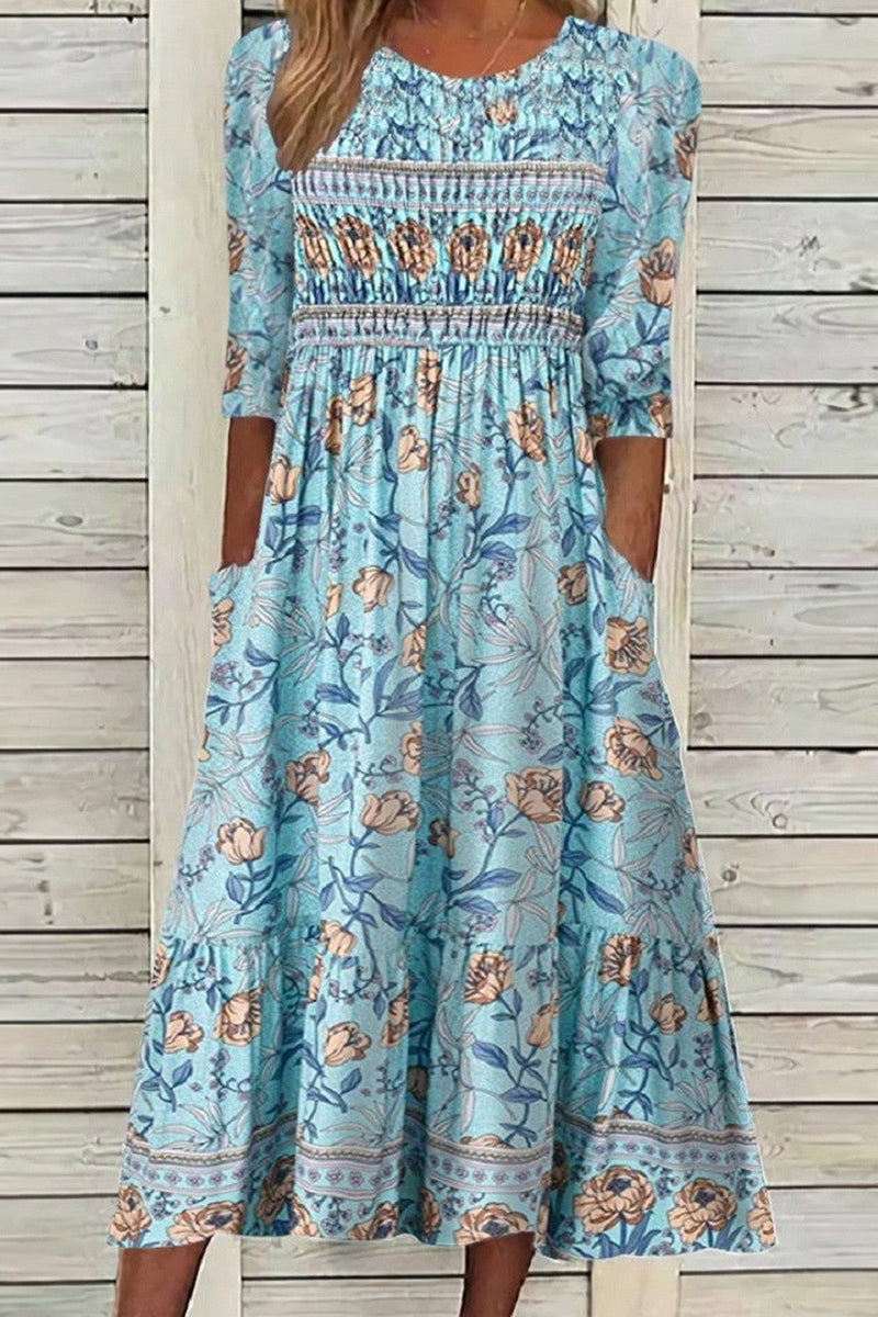 Abito Petal Muse da donna - elegante, svolazzante, casual, perfetto per feste estive.