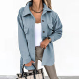 Giacca Slim Fit Donna – Con Cappuccio, Adatta per Primavera e Autunno