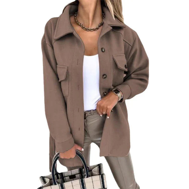Giacca Slim Fit Donna – Con Cappuccio, Adatta per Primavera e Autunno