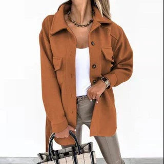 Giacca Slim Fit Donna – Con Cappuccio, Adatta per Primavera e Autunno