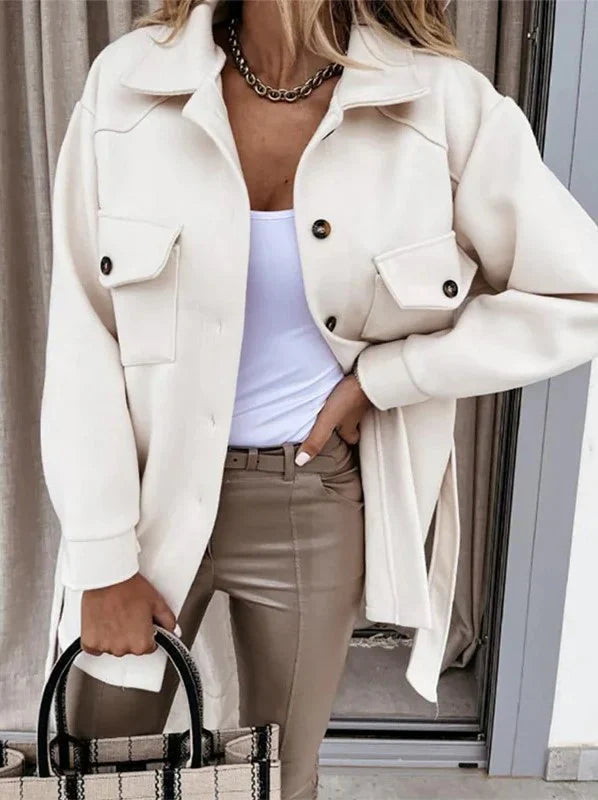 Giacca Slim Fit Donna – Con Cappuccio, Adatta per Primavera e Autunno