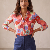 Blusa Donna Sottile – Con Bottoni, Adatta per Lavoro e Uso Quotidiano