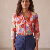 Blusa Donna Sottile – Con Bottoni, Adatta per Lavoro e Uso Quotidiano