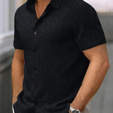 Varel | Camicia leggera a maniche corte in misto lino