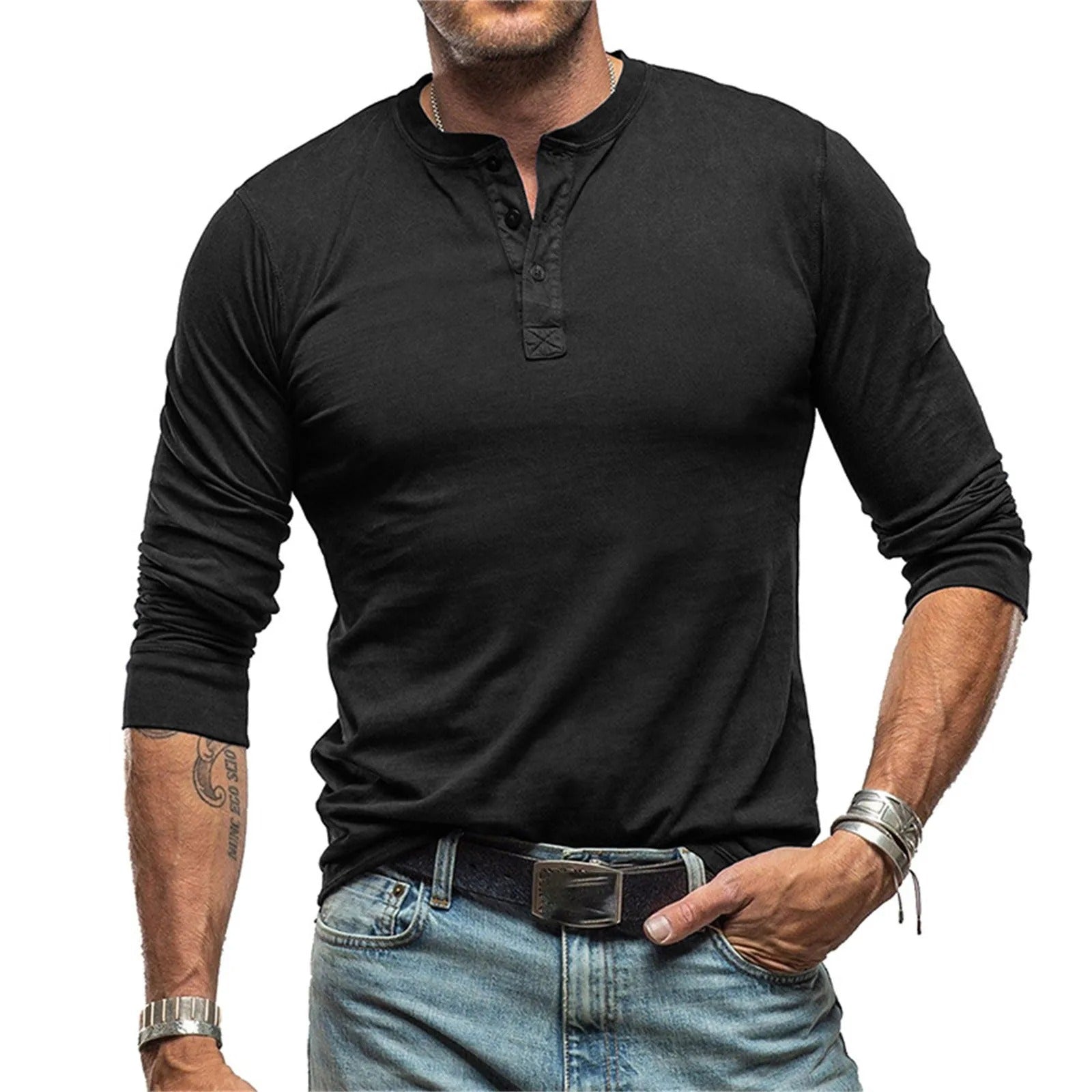 Varel | Camicia vintage a maniche lunghe