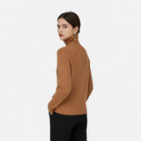 Valmonti | Maglione dolcevita spesso a coste da donna