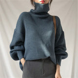 Varel | Pullover di lusso con collo alto e maniche a palloncino