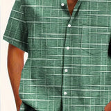Varel | Camicia elegante a righe e quadri