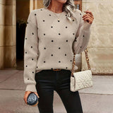 Donna - Maglia a pois - Design alla moda