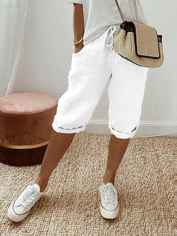 Pantaloni Slim Fit Donna – Alta Vita, Adatti per Lavoro e Tempo Libero