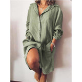 Blusa Dritta da Donna – Taglio Lungo, Adatta per Uso Casual e Lavorativo