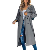 Donna - Trench - Stile lungo con cintura
