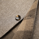 Cappotto da uomo in lana doppia faccia