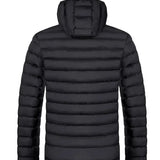Carla™ | Piumino con cappuccio e zip frontale