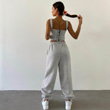 Set Comfortabile per Donne – Casual per Uso Domestico, Adatto per Primavera e Estate