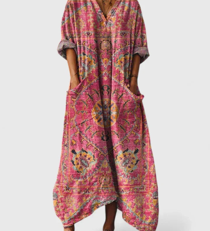 Abito A-line da Donna – Adatto per Occasioni Festive e Uso Estivo