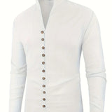 Varel | Camicia leggera in cotone a maniche lunghe