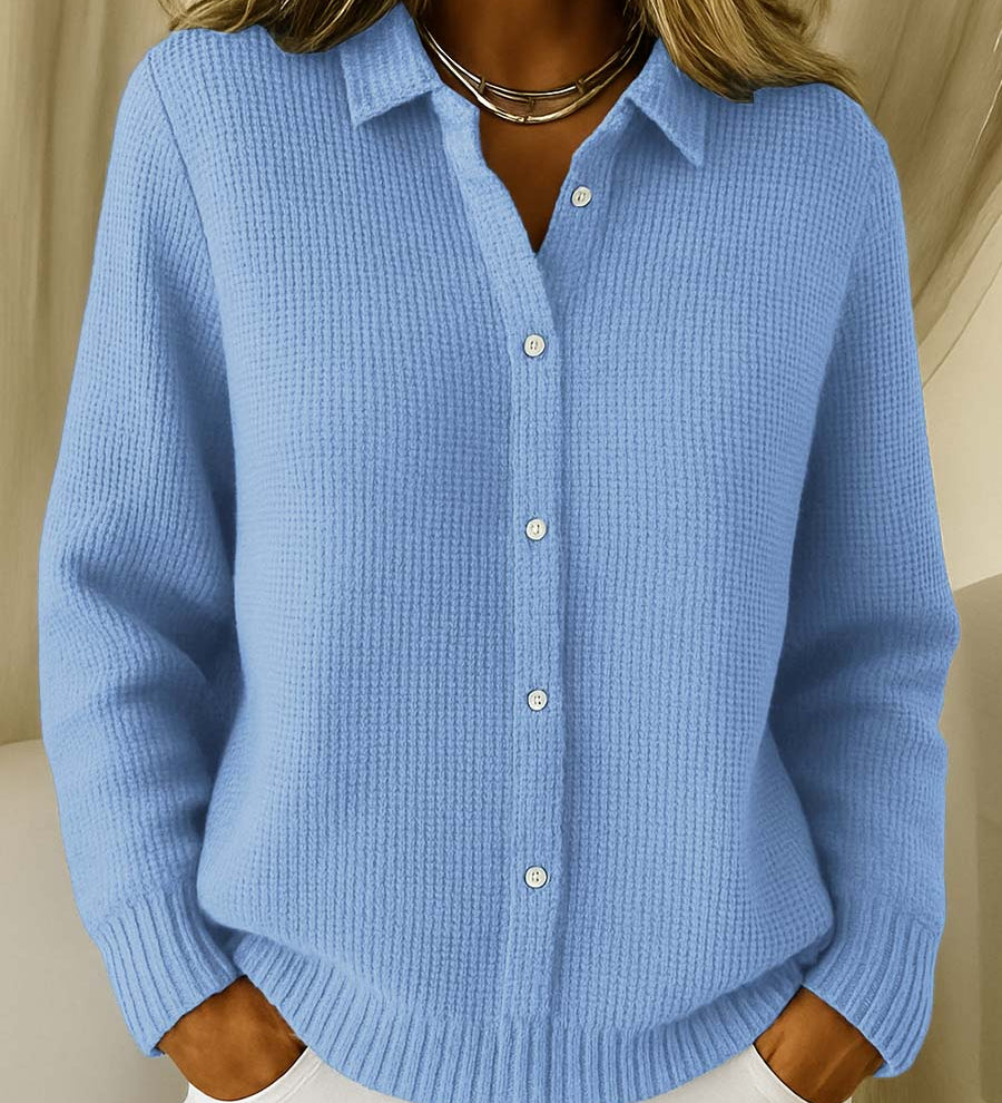 Giulia™ | Cardigan testurizzato con bottoni