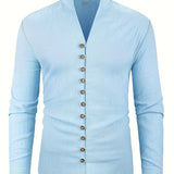Varel | Camicia leggera in cotone a maniche lunghe