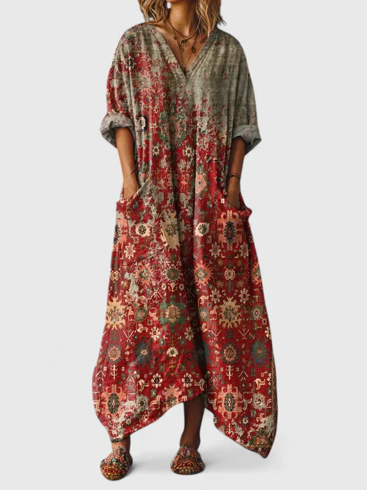 Abito A-line da Donna – Adatto per Occasioni Festive e Uso Estivo