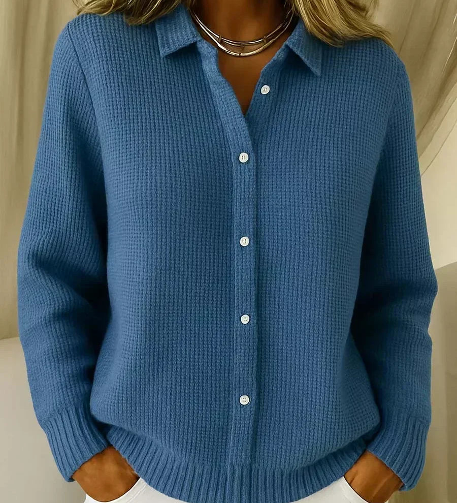 Giulia™ | Cardigan testurizzato con bottoni