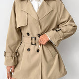 Cappotto Trench Donna Doppiopetto – Stile Classico Elegante