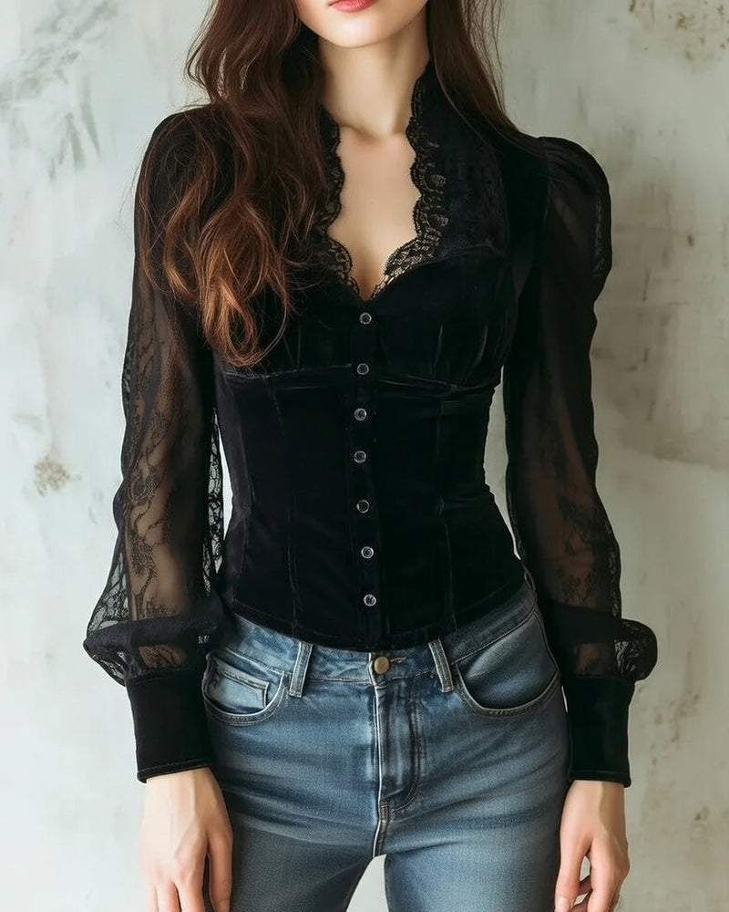 Blusa Sottile da Donna – Adatta per Lavoro e Uso Quotidiano