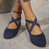 Viola™ | Ballerina con cinturino e zeppa comfort