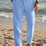 Varel | Pantaloni in lino da uomo