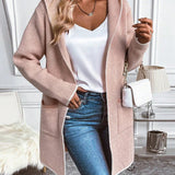 Cardigan lungo da donna con tasche - Elegante e morbido