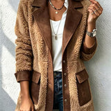 Cardigan donna patchwork denim - Caldo e originale