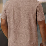 Varel | Camicia leggera a maniche corte in misto lino
