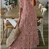 Abito maxi bohémien da donna – Valorizzante e fluido