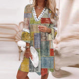 Abito A-line da Donna – Con Pizzo, Adatto per Primavera e Estate