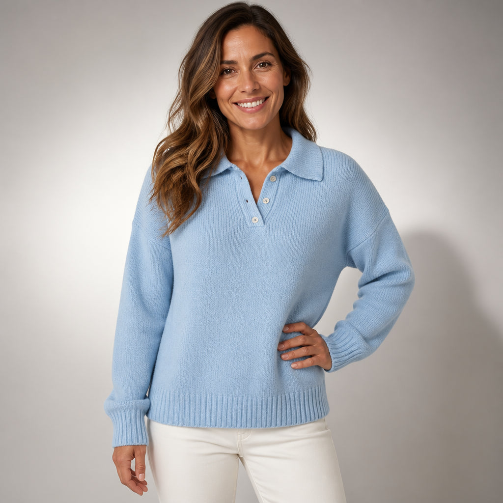 Marta™ | Maglione polo morbido e confortevole