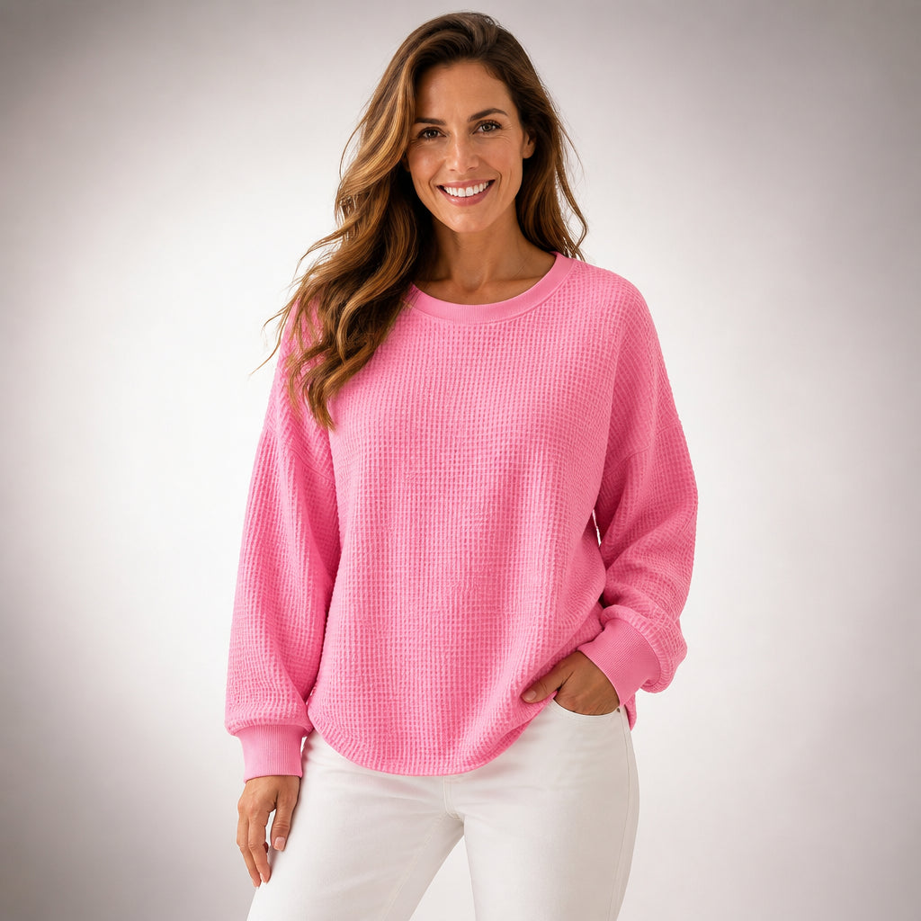 Virginia™ | Maglione goffrato morbido da donna