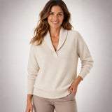 Alessandra™ | Maglione con scollo a V morbido