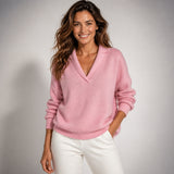 Maglione morbido scollo V | Comfort e stile