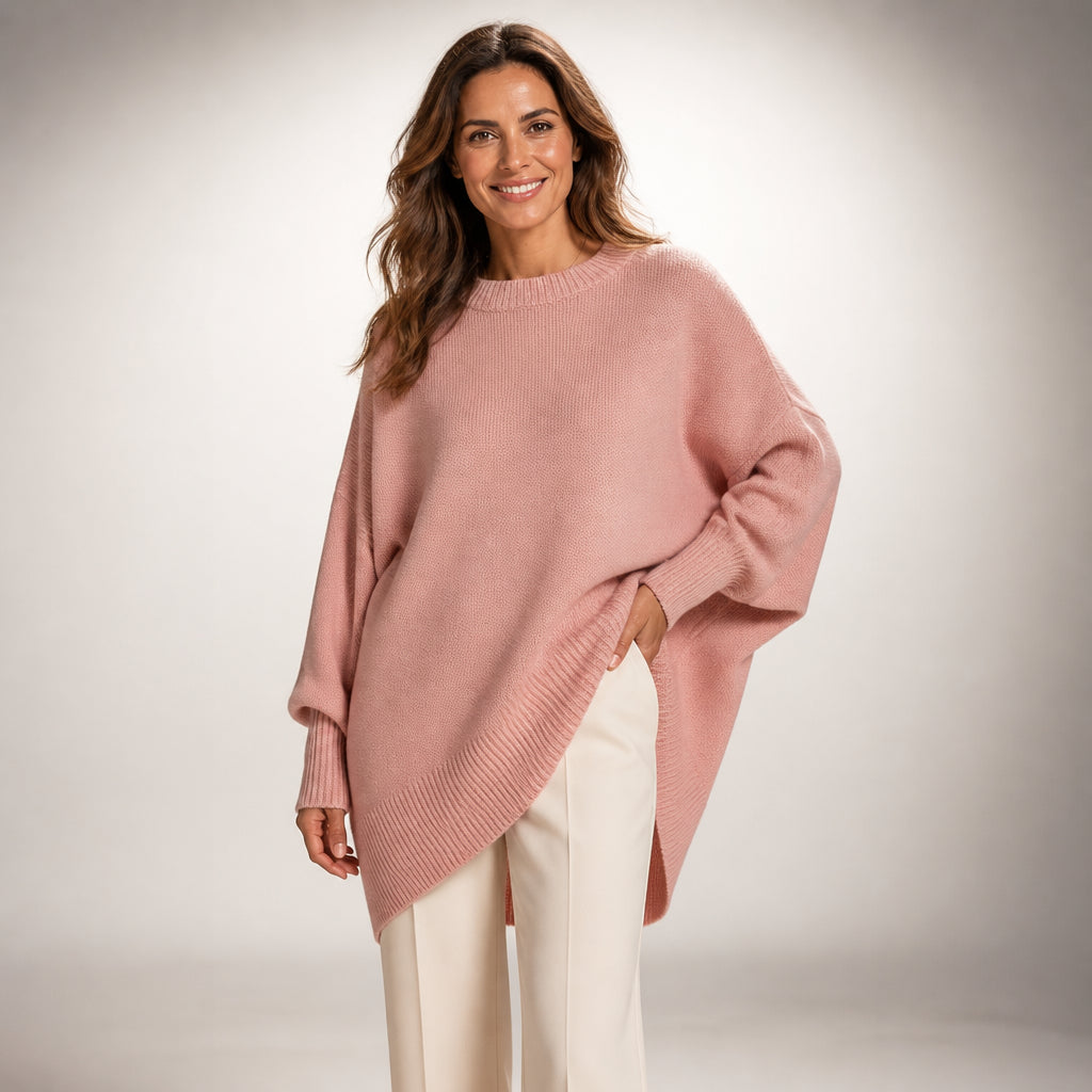 Giuliana™ | Maglione oversize con scollo ampio