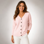 Bianca™ Cardigan trapuntato con bottoni