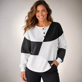 Cristina™ | Maglione goffrato doppio strato