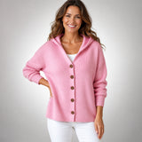 Francesca Cardigan con cappuccio morbido e comodo